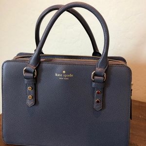 Kate Spade Lise Mulberry Street Tote in Diver Blue